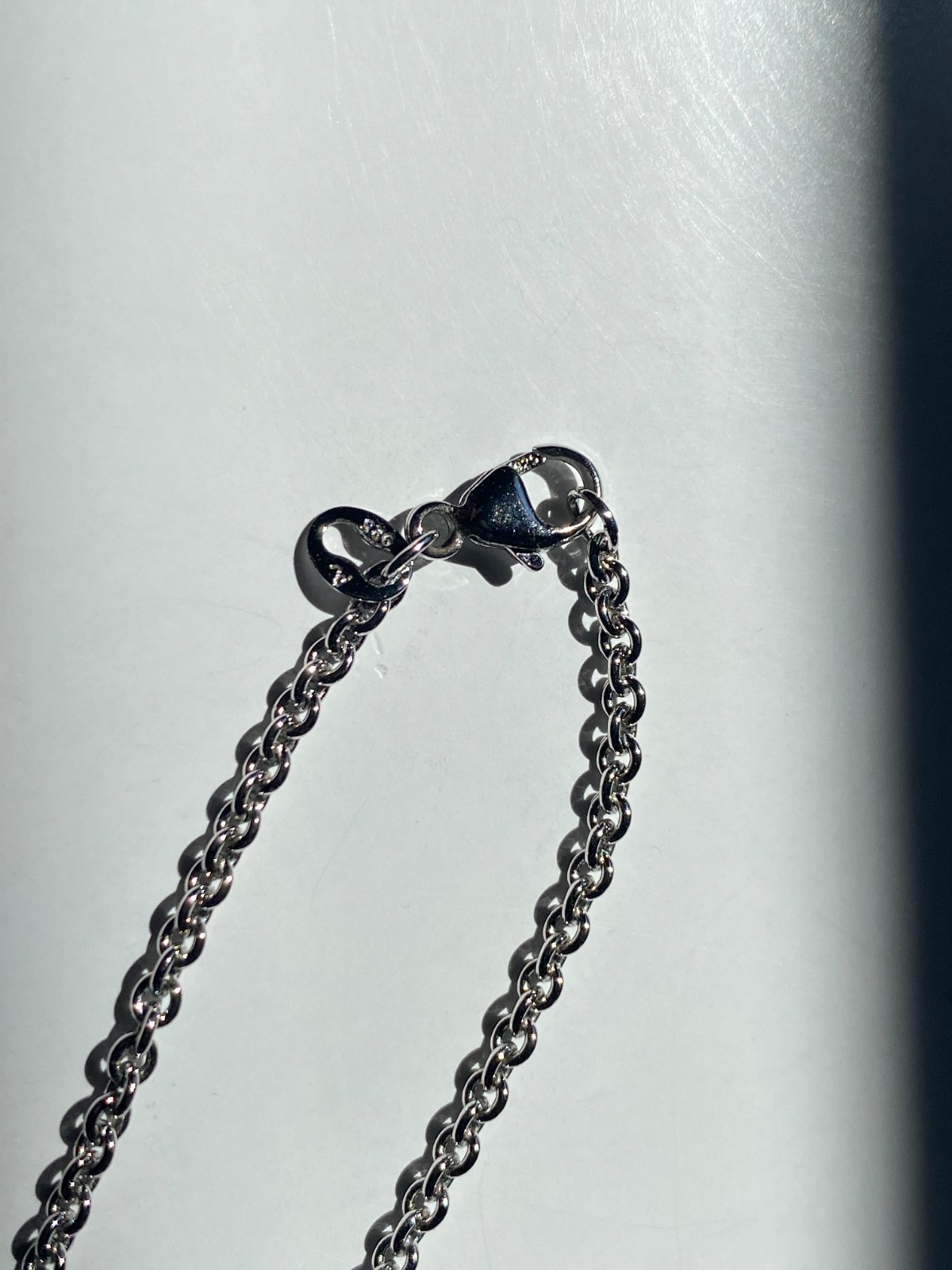 Large Mexico Sterling Silver Black Onyx Heart Pendant & 18″ Sterling Necklace