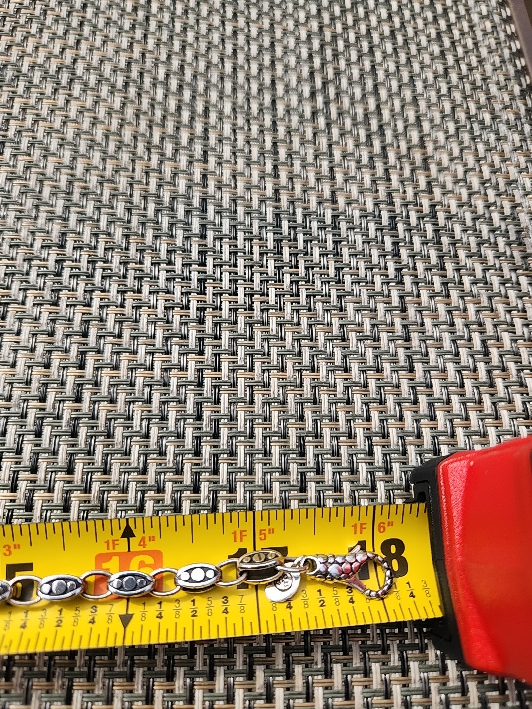 John Hardy Heavy 27.8. Gram Dot Necklace 18″ Long Nice! About 5.5mm