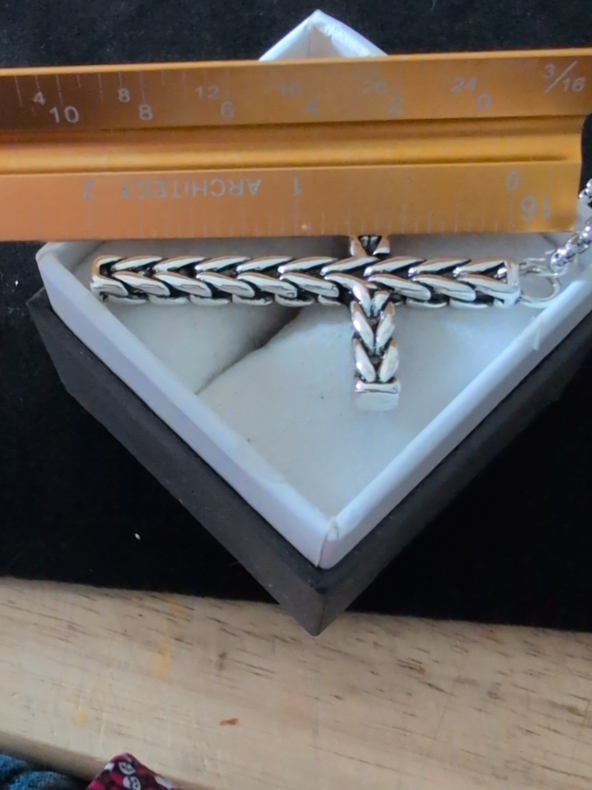 Sterling 925 Celtic Irish Braided Cross Necklace Pendant Solid Thick 21g Custom