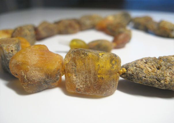 Genuine Raw Healthy Amber Baltic Amber Necklace 30 grams 21 in !!!