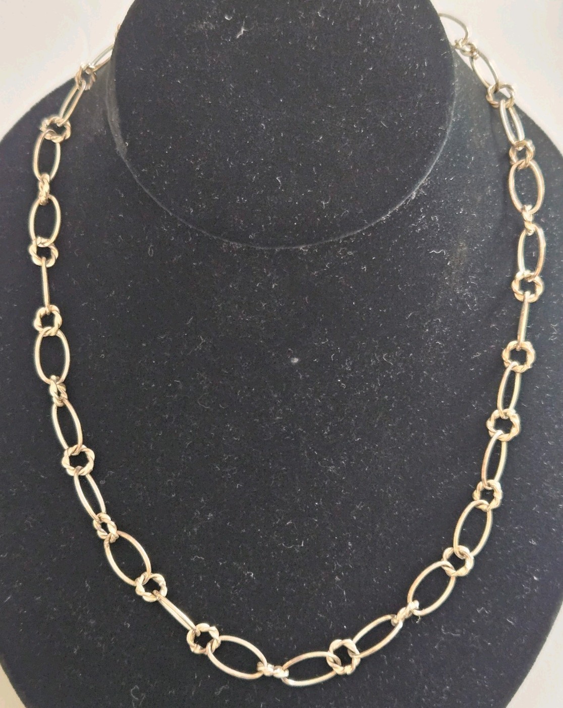 Vintage FAS Sterling Silver 925 Chain NECKLACE Italy
