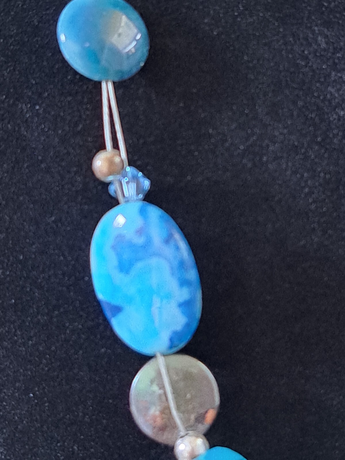 Sterling Silver Beaded Necklace