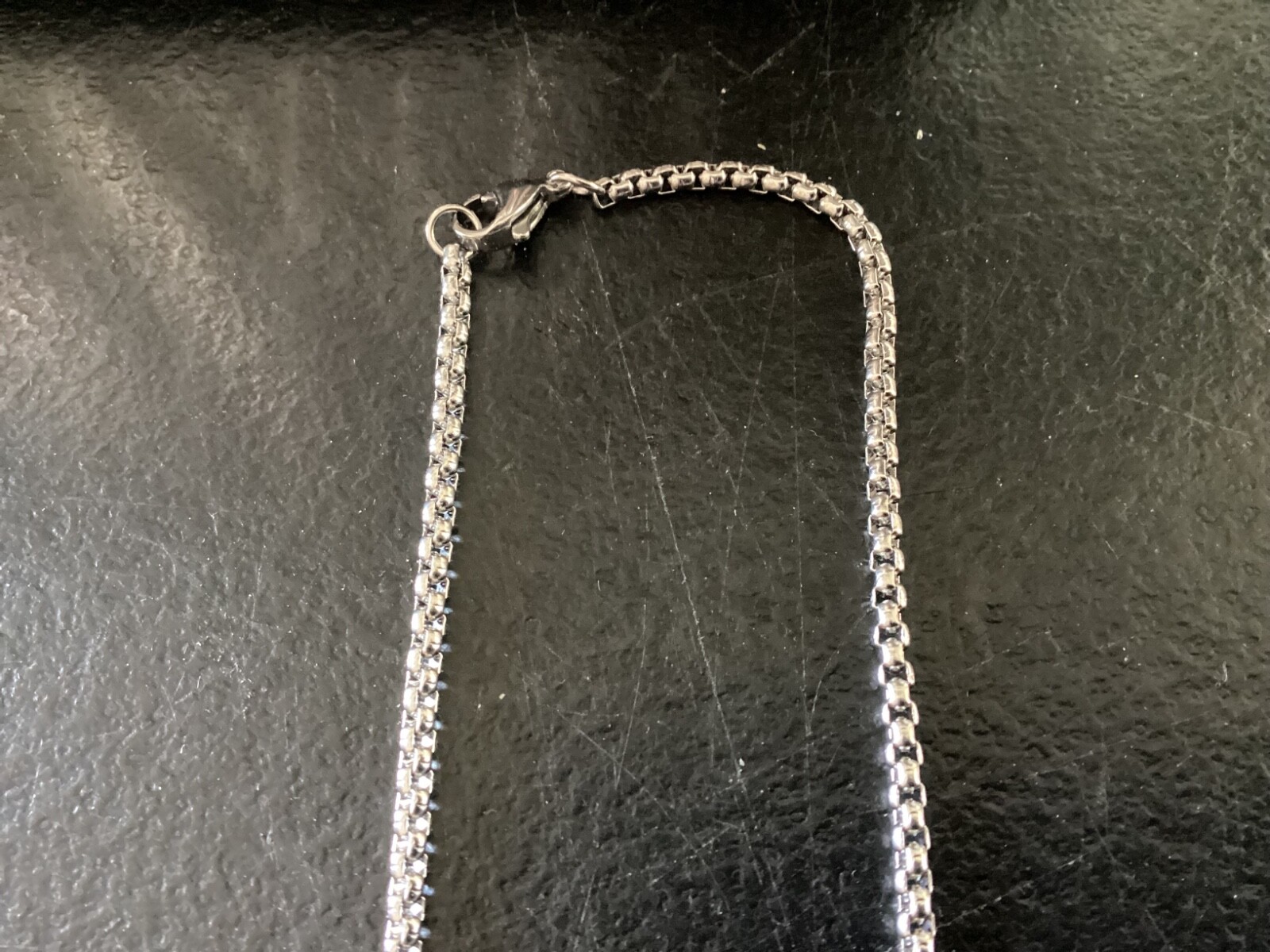 Stainless Steel Necklace Chain with Lobster Claw Clasp
