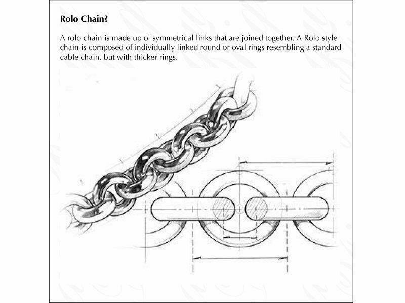(7″~30″, 0.8mm~9mm) ITALY 925 Sterling Silver ROLO Chain Necklace/ROLO Bracelet