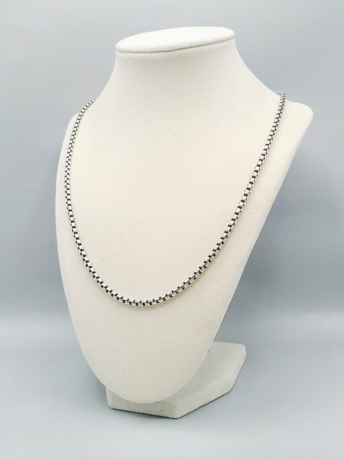David Yurman Medium Box Chain Necklace – 3.6mm – 26″ – FREE SHIPPING
