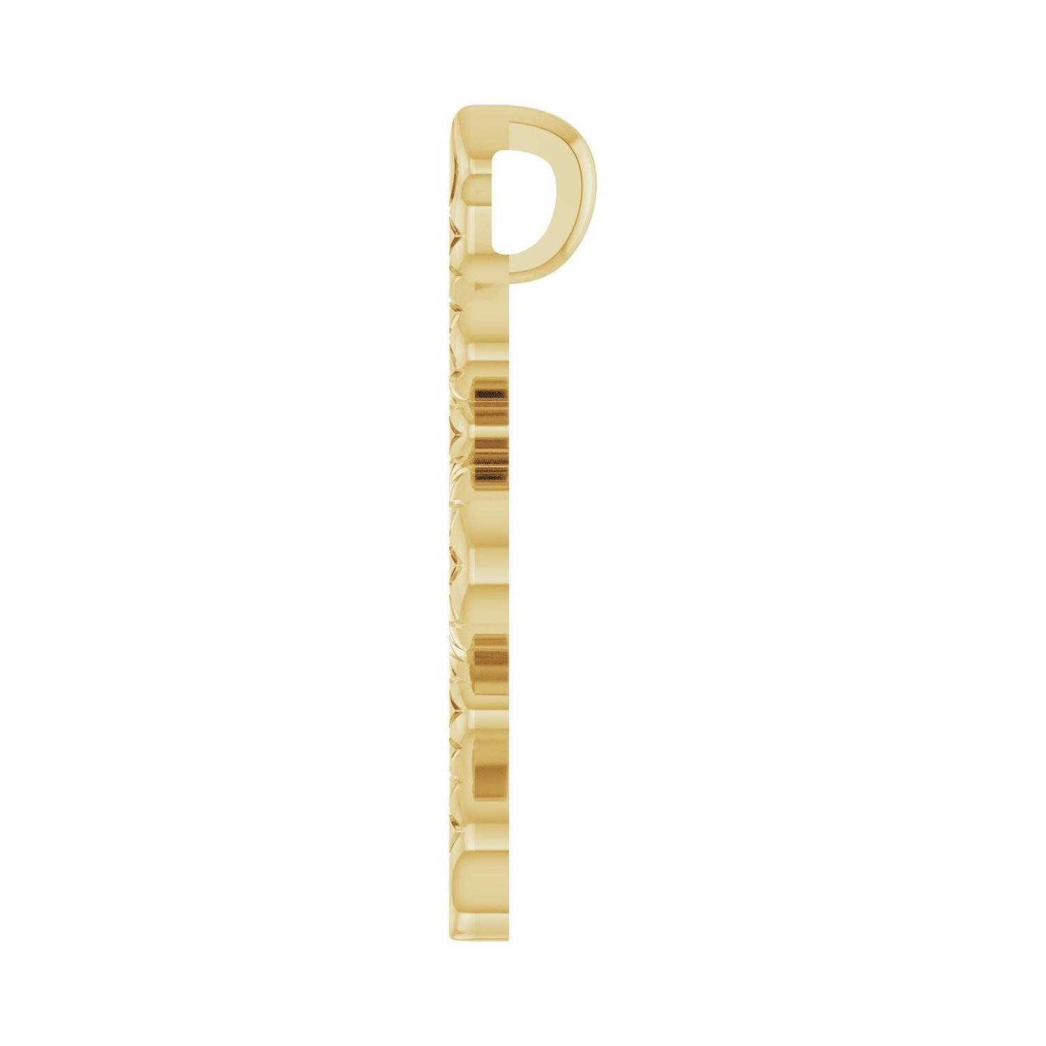 14k Yellow Gold 19.5×6.7 mm Snake Pendant for Women