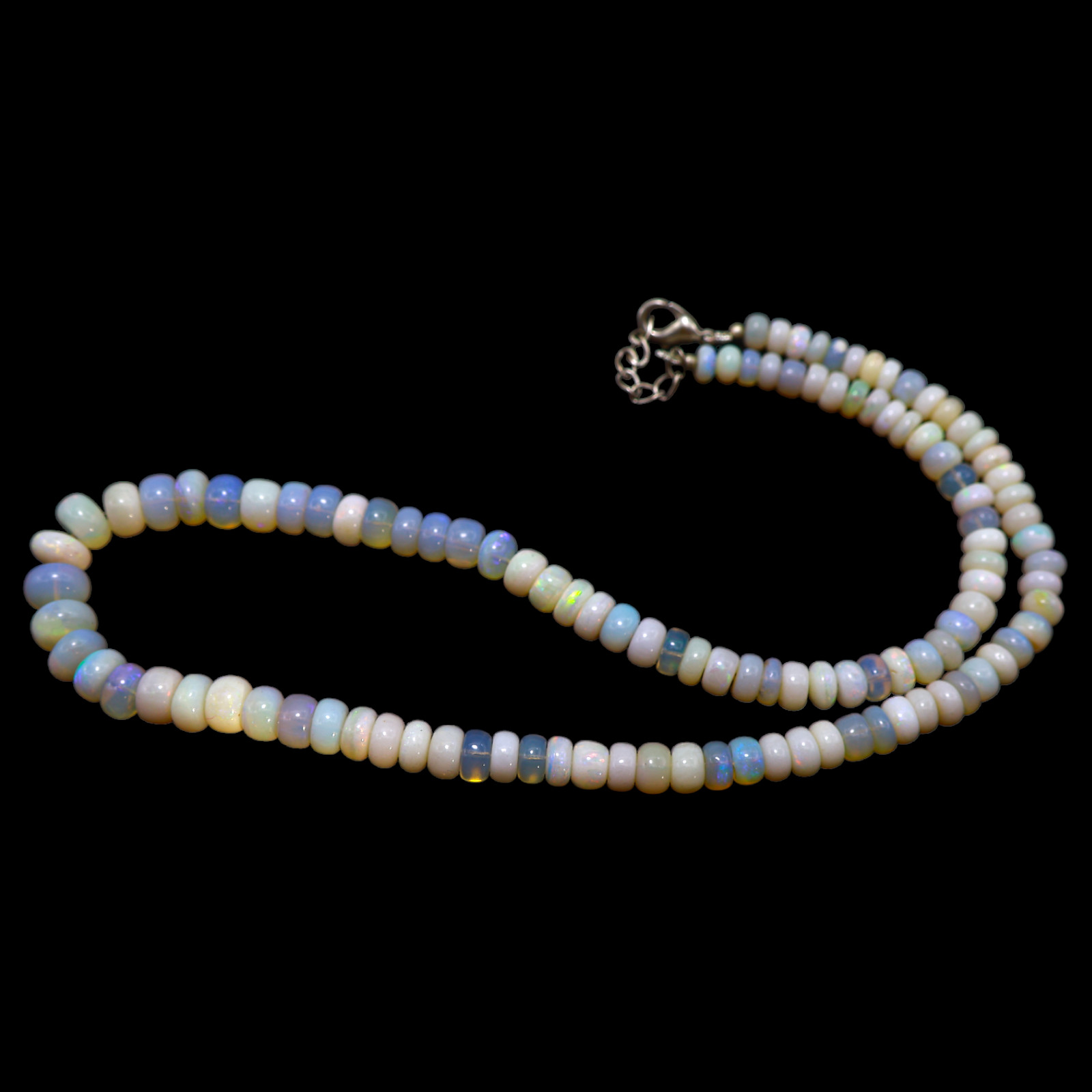 Smooth Fire Opal Beaded Not Applicable Rondelle Ethnic Unique Necklace Jewelry