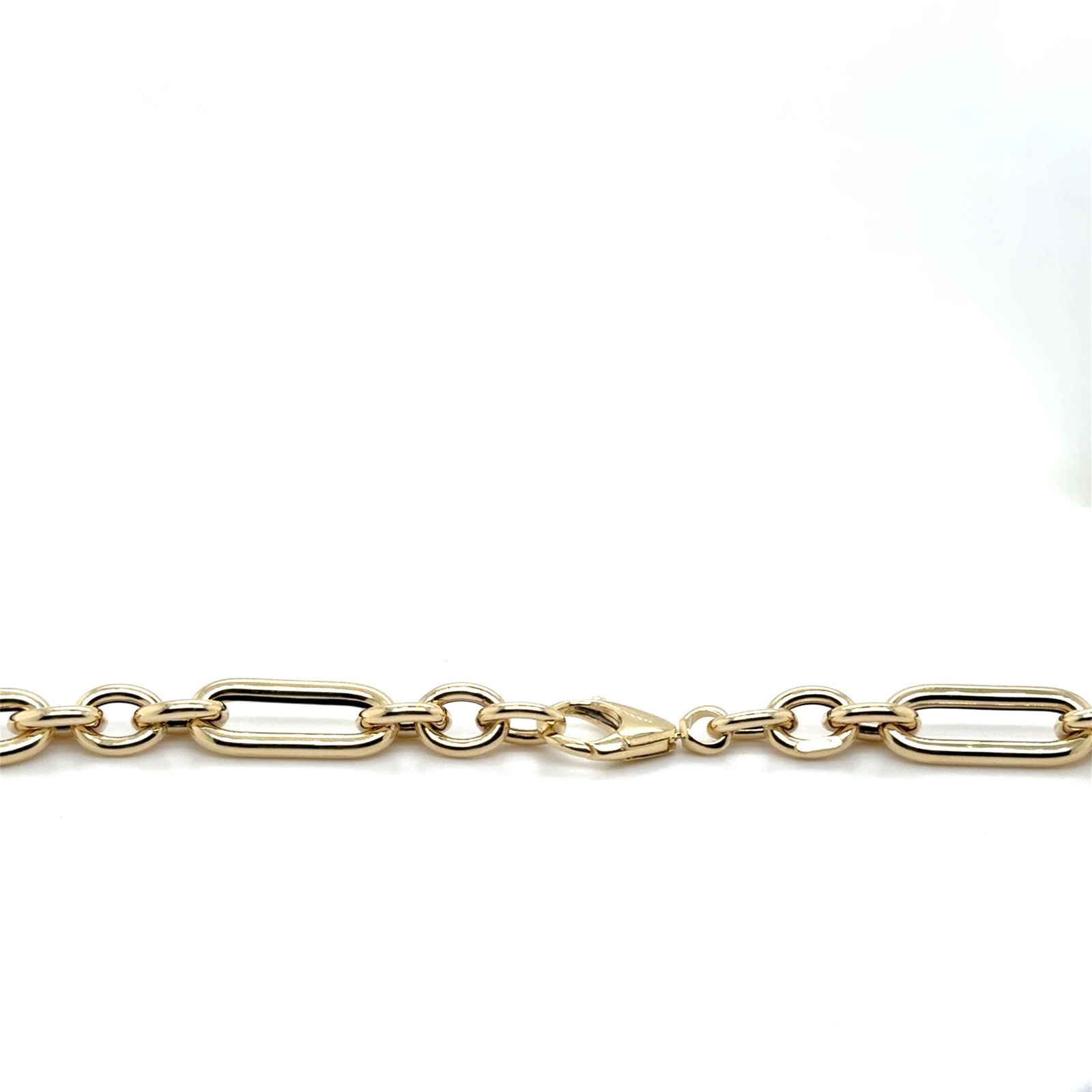 14K Yellow Gold Drop Necklace: 18″ Chain, Toggle Closure, Women’s Jewelry
