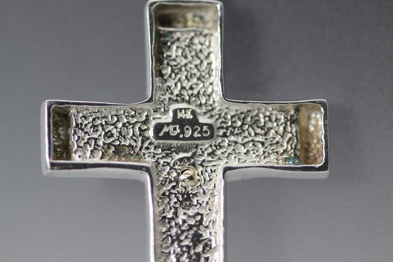Gold Plated 925 Sterling Silver Crucifix Cross Pendant 7.2 Grams (PEN10229)