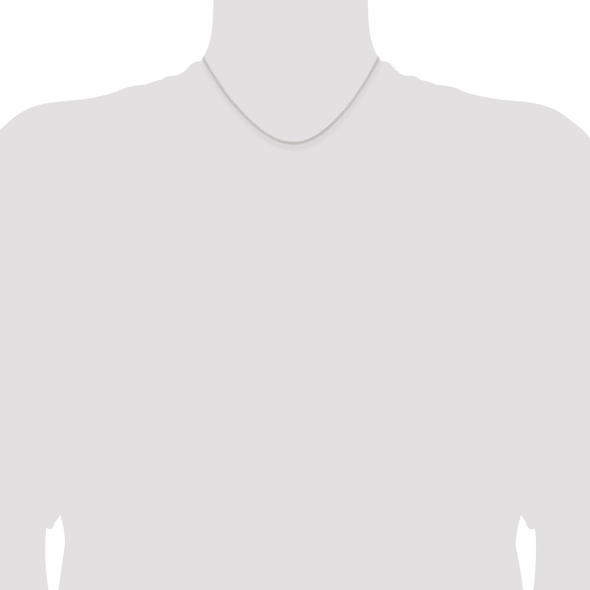 Sterling Silver Round Spiga Chain 16″, 18″, 20″, 22″, 24″, 26″, 28″, 36″ Lengths