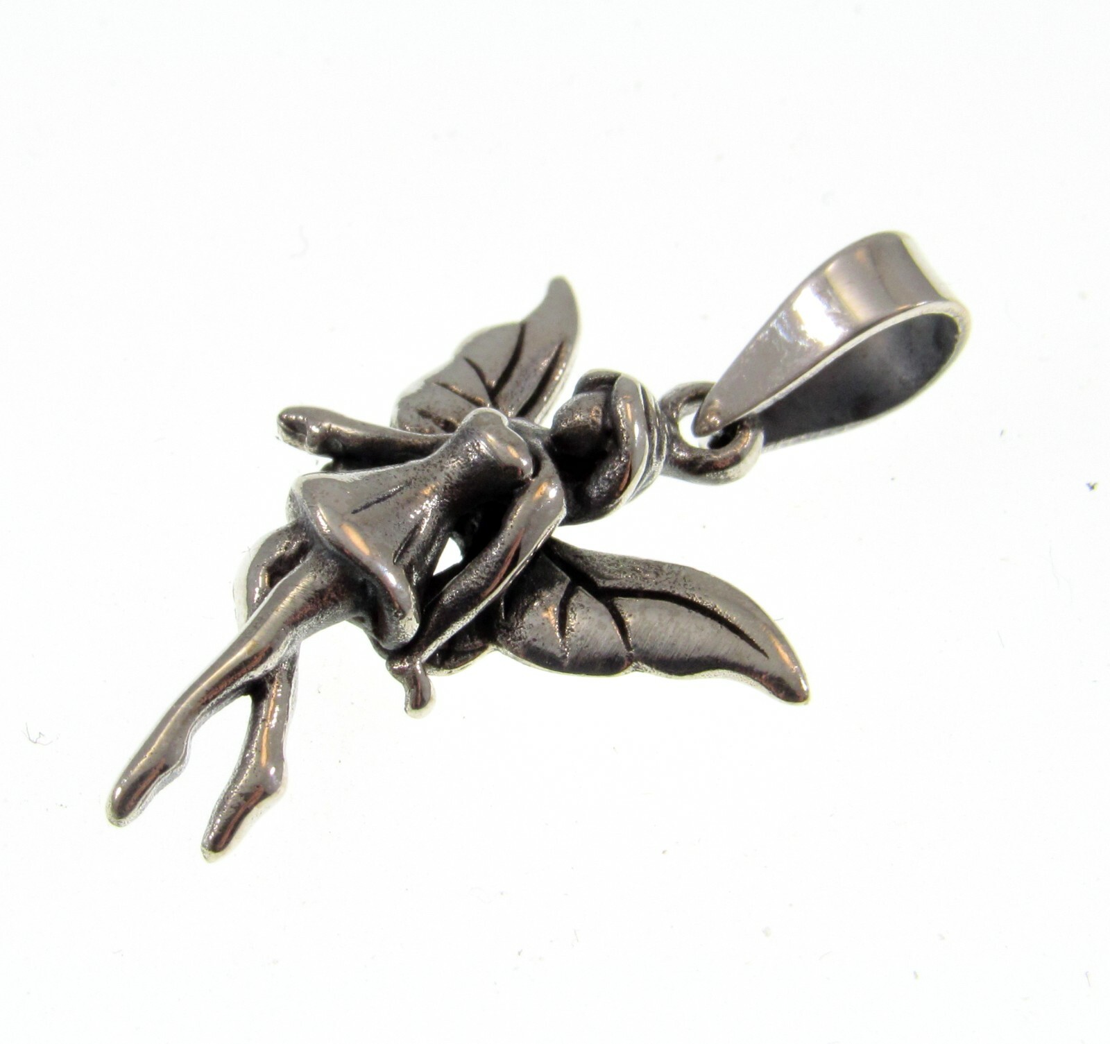 Handcrafted Solid 925 Sterling Silver Magical Fairy Pendant