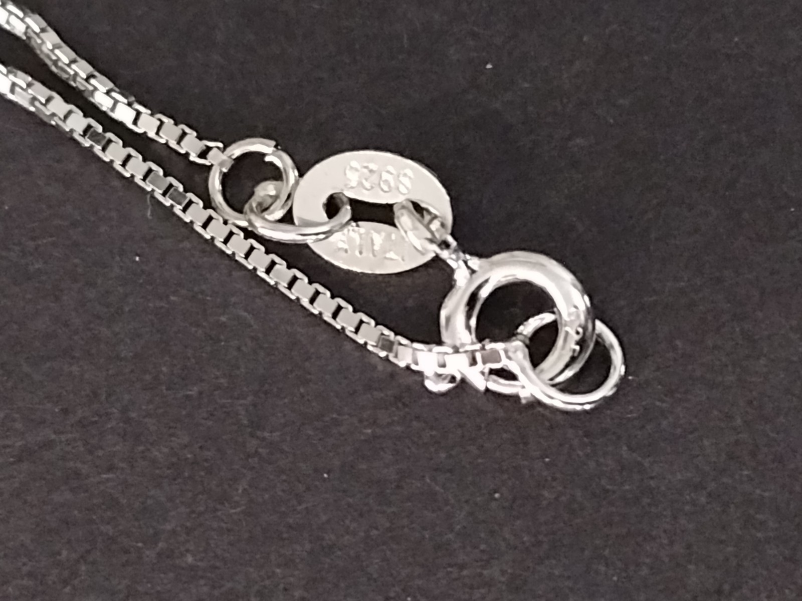 Culture Pearl Slider Necklace 18 In.Box Chain S925 Italy 3/8 In.Pearl