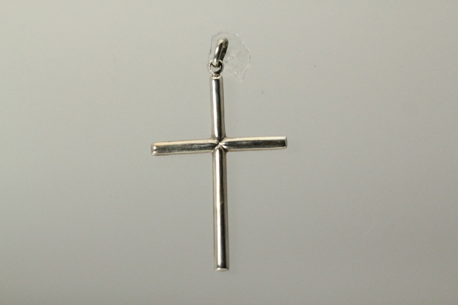 Very Nice 925 Sterling Silver Large Simple Cross Pendant 2.1 Grams (PEN2840)