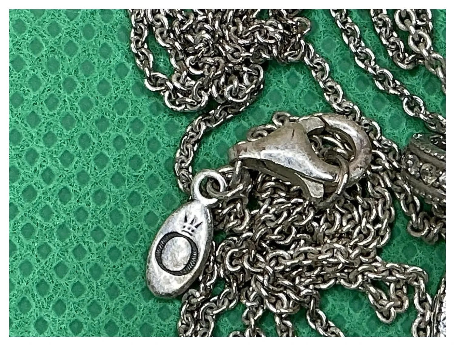 Authentic Pandora Sterling Silver Sparkling Family Tree Necklace – S925 ALE.