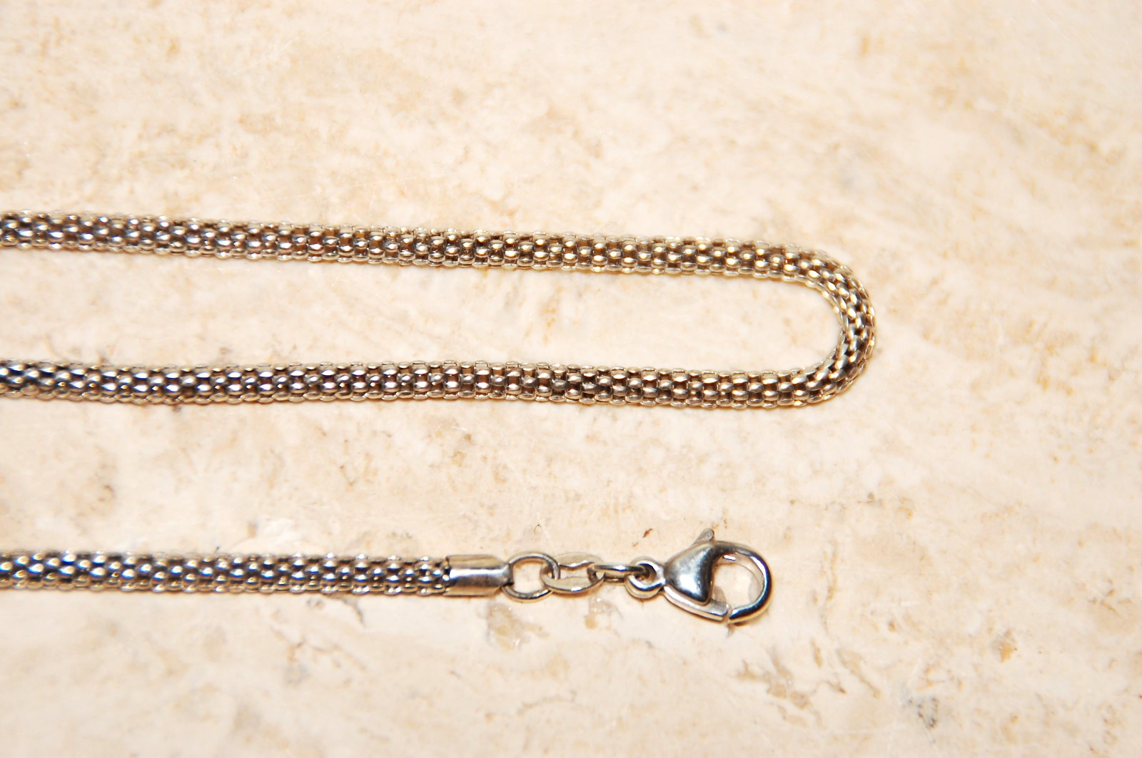 Super Rare James Avery 925 Silver 18″ Popcorn Chain Necklace – NICE!