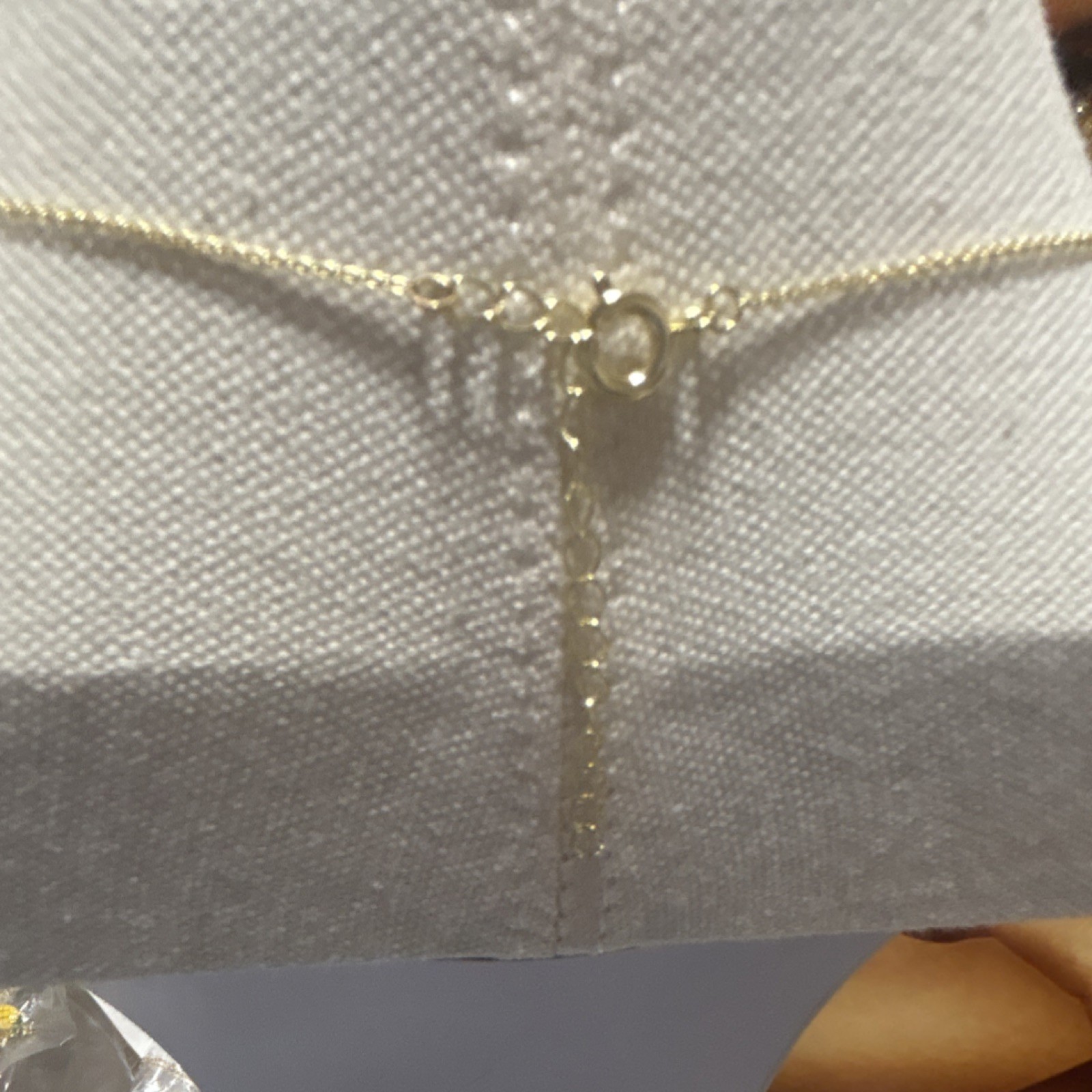Gold Cable Chain Pendant Necklace Two Heart Shape No Stone Metal Jewelry