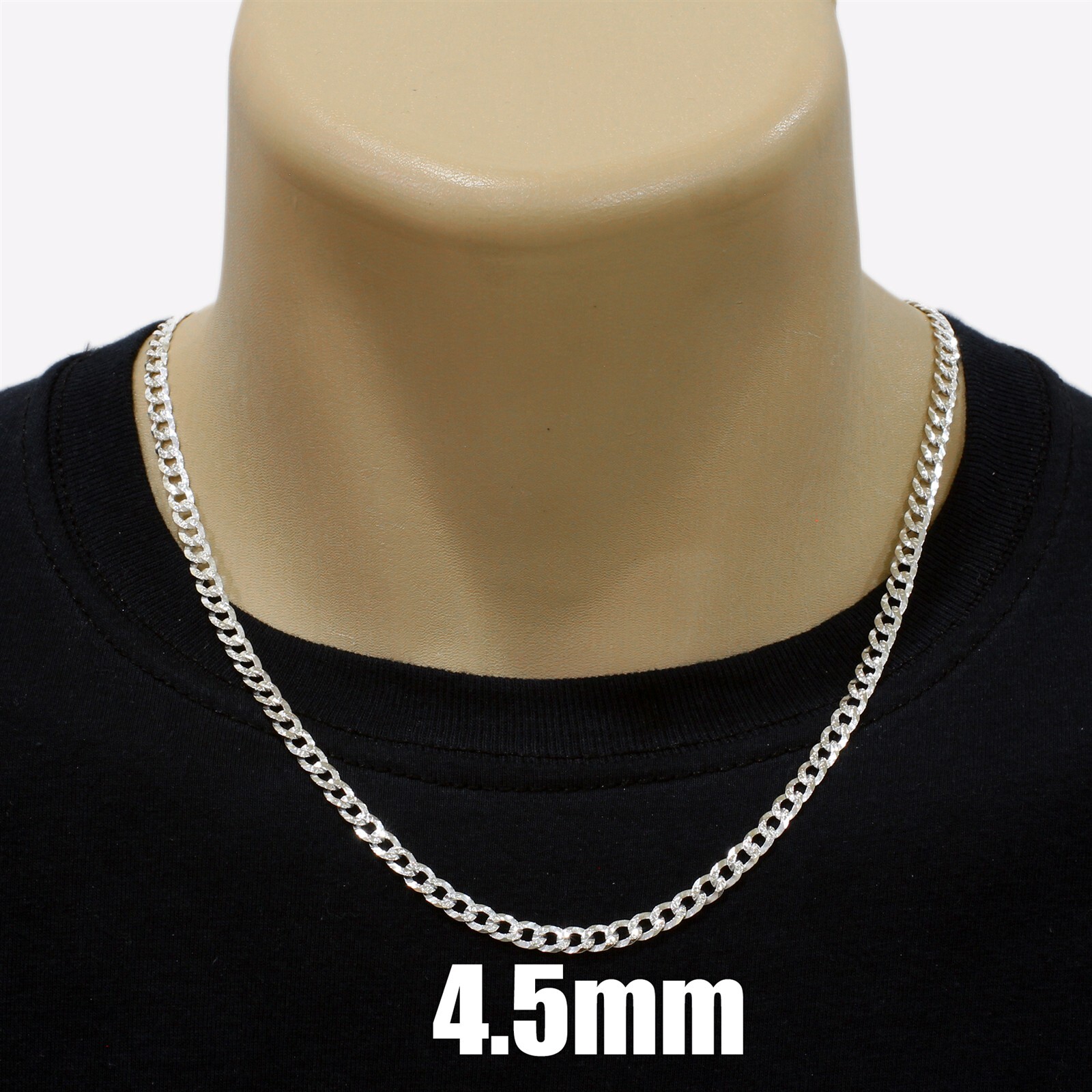 Guaranteed 925 Sterling Silver Miami Cuban Chain Necklace Men’s Jewelry