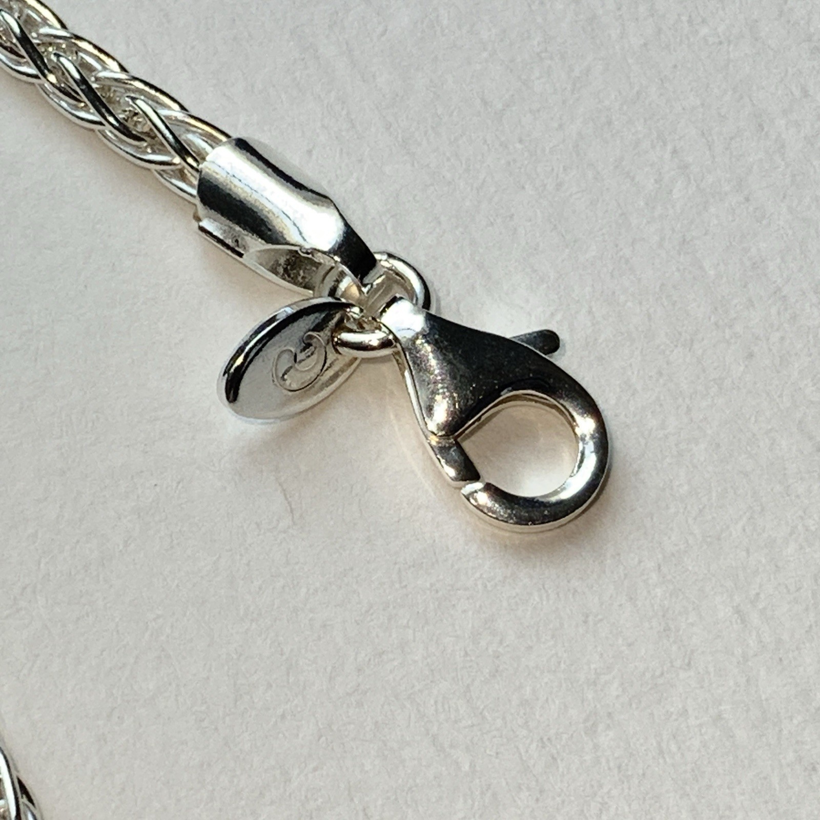 Milor 950 Silver Foxtail Necklace 24” – Made In Italy