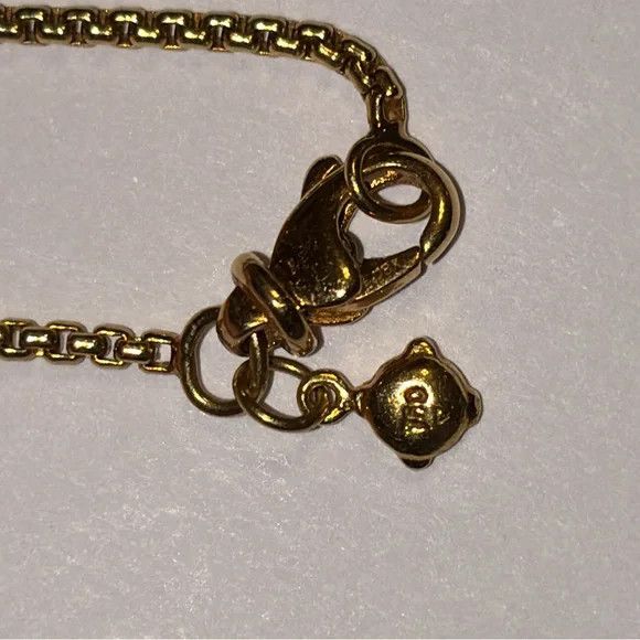 DAVID YURMAN Cable Heart Necklace 16”