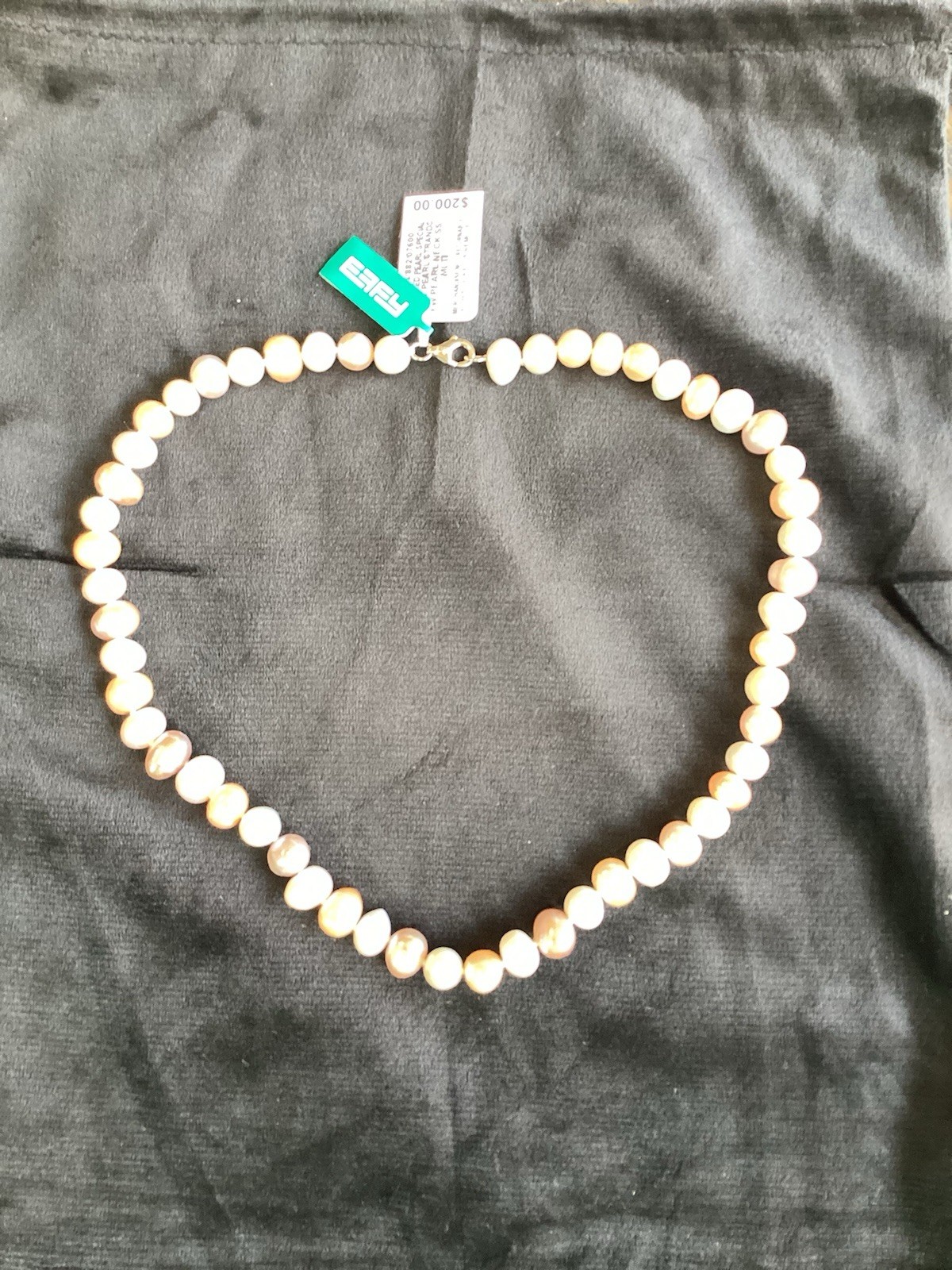 EFFY 18″ 7.5-8.5mm Cultured Pearl Strand Necklace Retail $200
