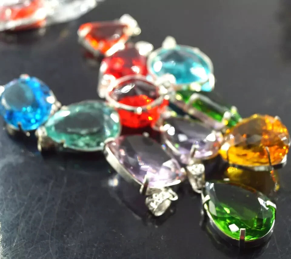 Natural 1000 Ct Mix Color Topaz 925 Solid Silver Pendant Certified Gemstone