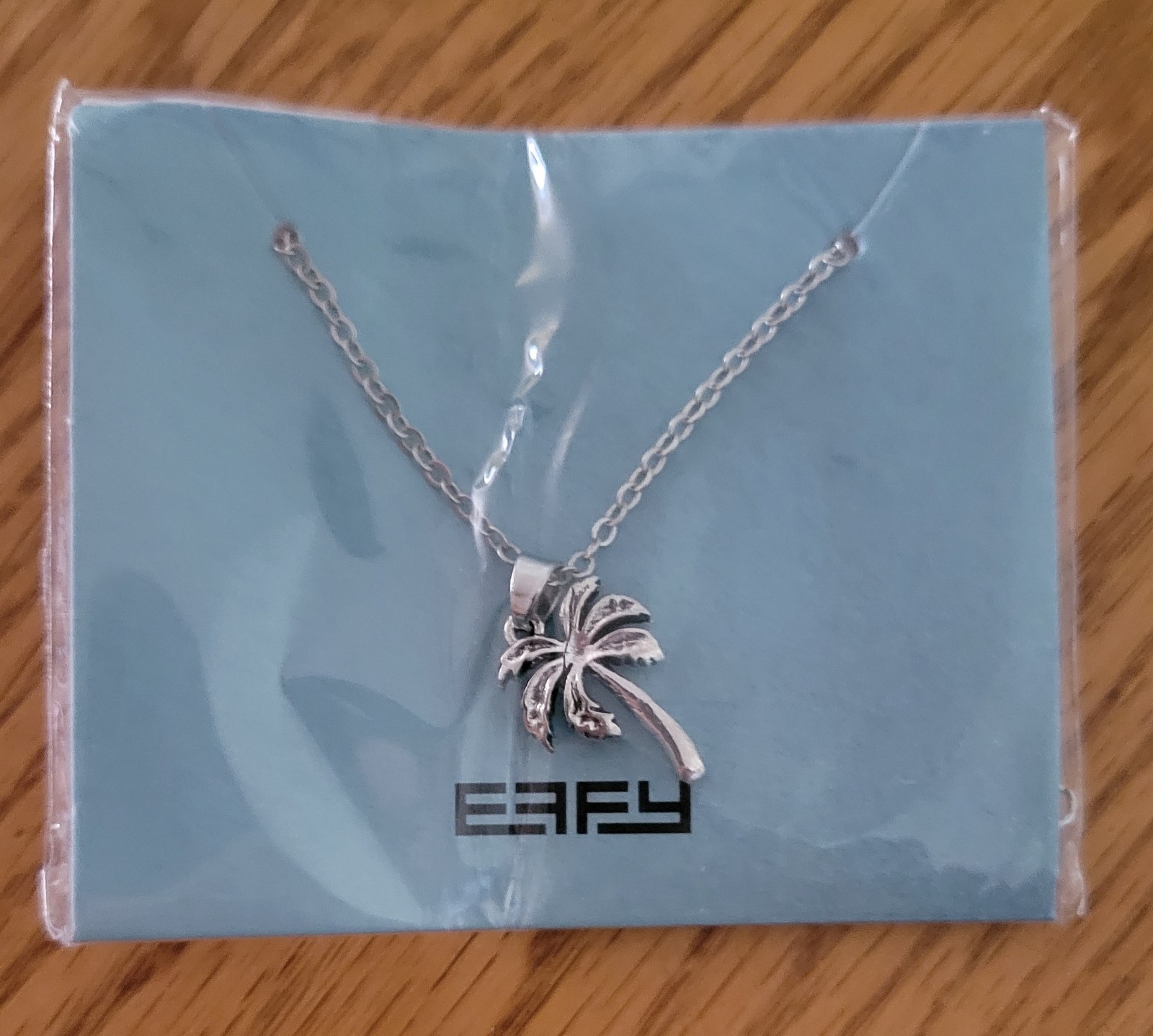 Designer EFFY Necklace w/ Brilliant Palm Tree NIP
