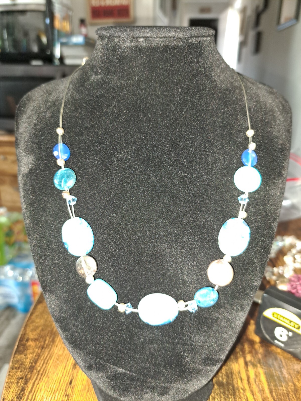 Sterling Silver Beaded Necklace