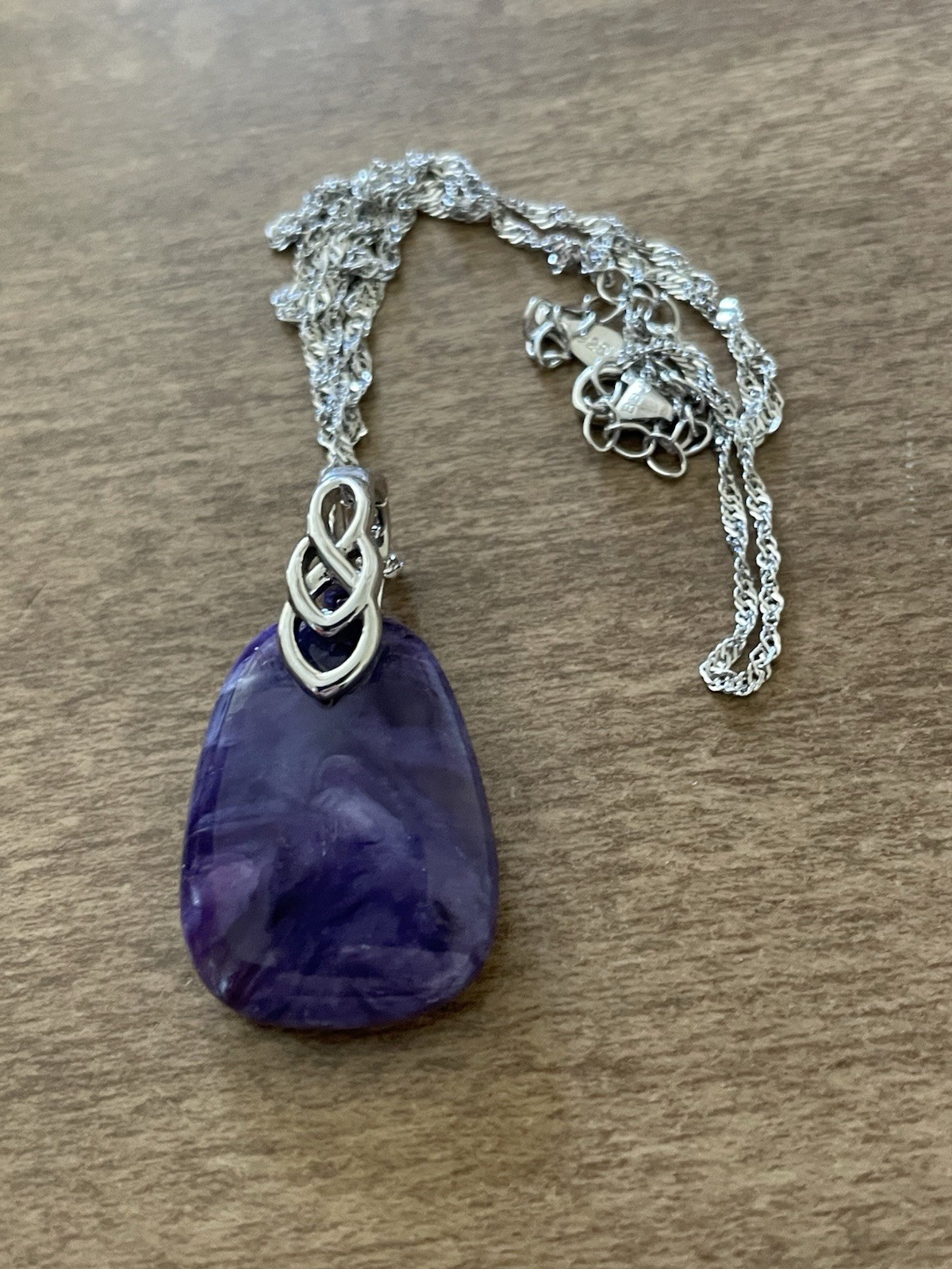 Sterling Silver Any these Pendant Necklace 8.5 Inch Chain