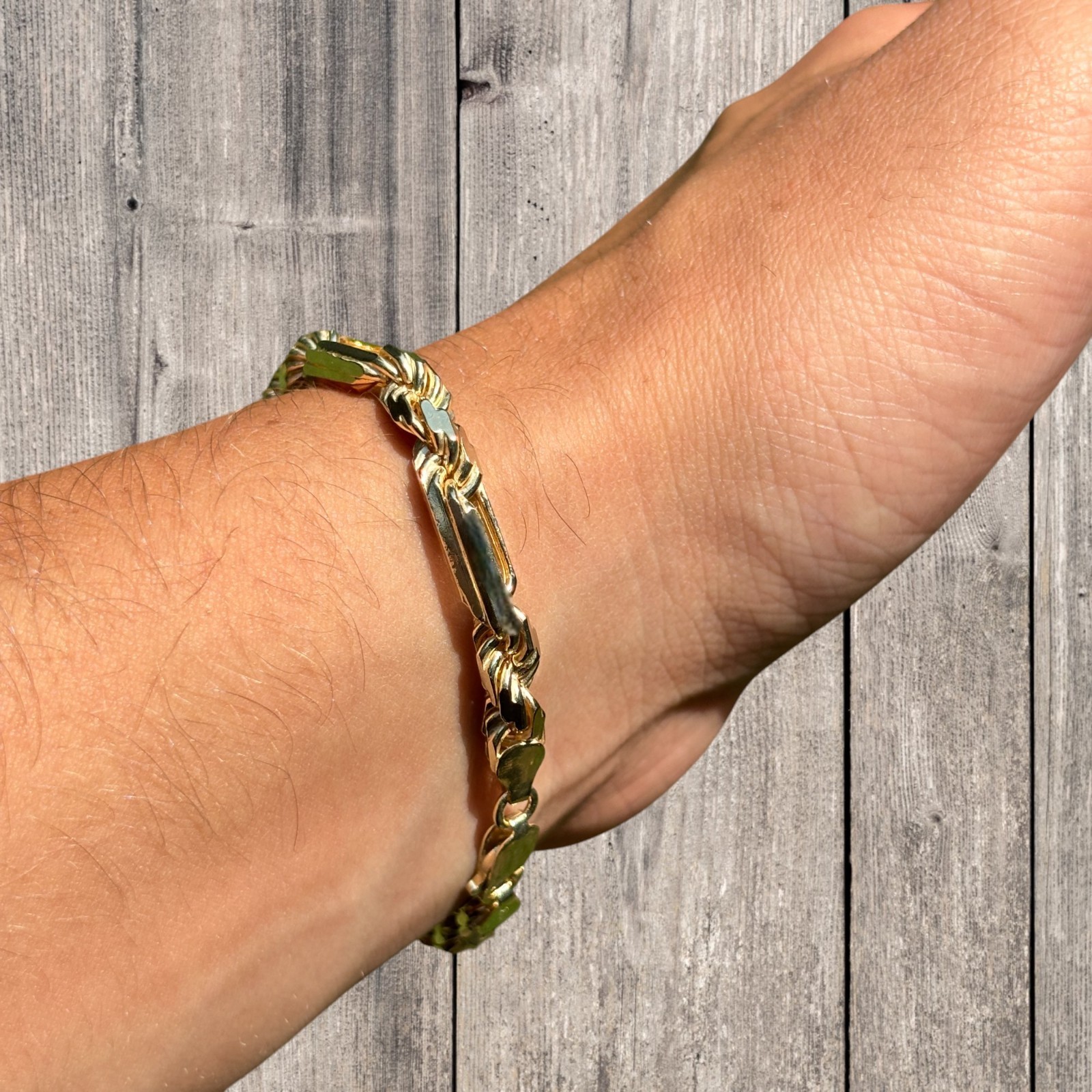 6mm Figarope Milano Bracelet – Solid 925 Sterling Silver Or 14k Gold Vermeil