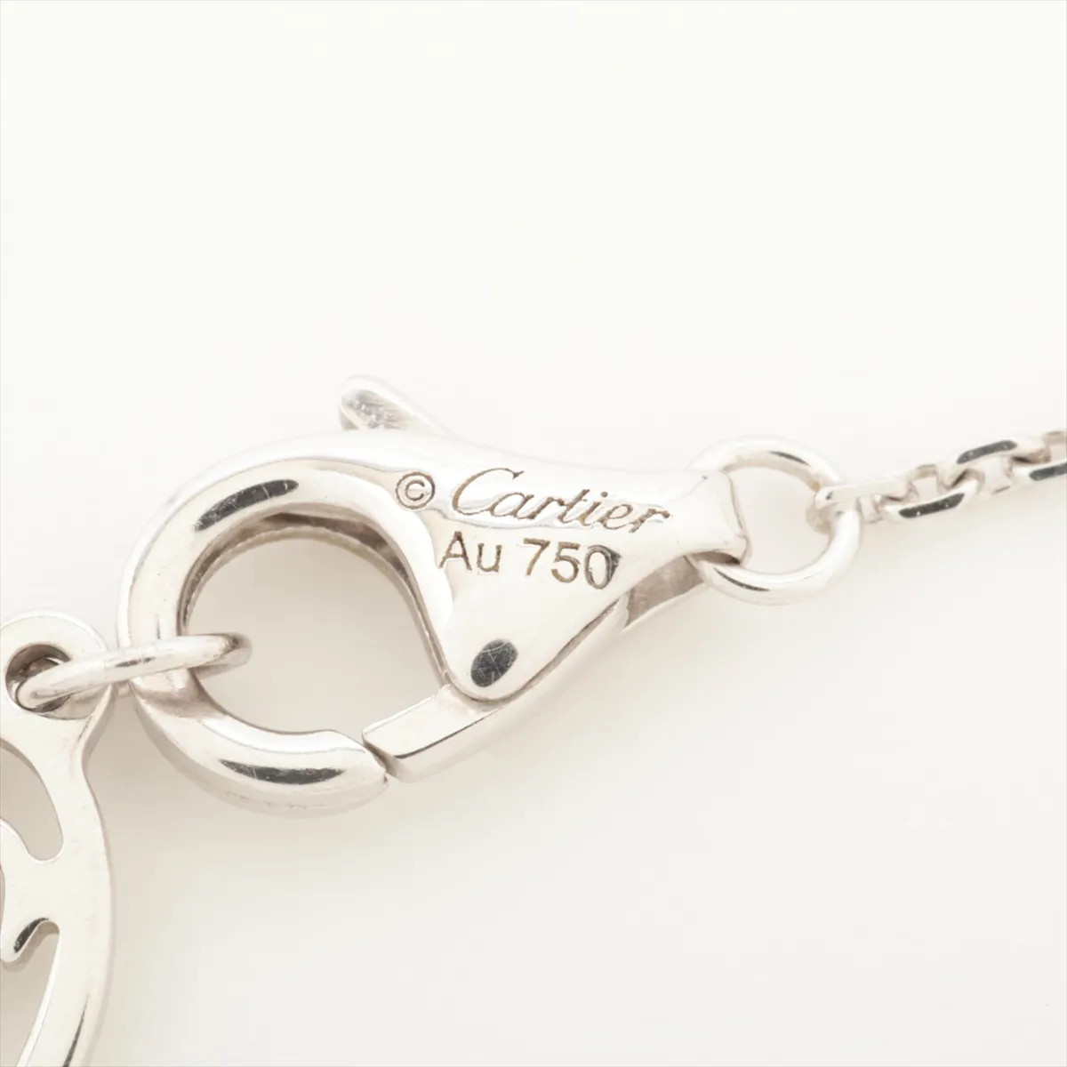 Cartier C de Cartier diamond Necklace 750(WG) 3.0g 0.24 G VS1 3EX NONE CRN741370