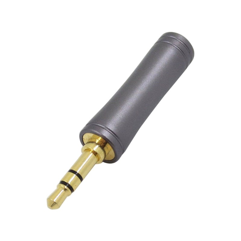 5cm Length Portable Balanced Gold-Plated Adapter Plugs Durable Long-term Use