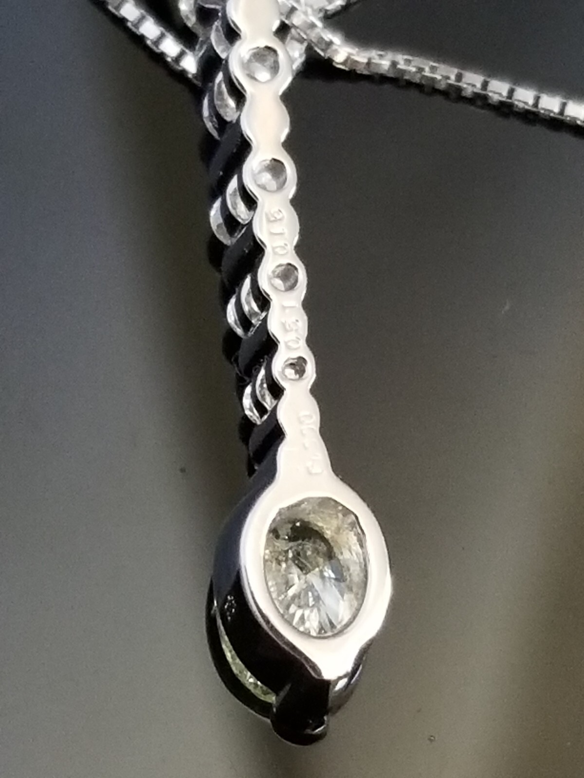 Fancy Light Yellow Oval Diamond Solitaire Platinum Pendant Necklace 16″
