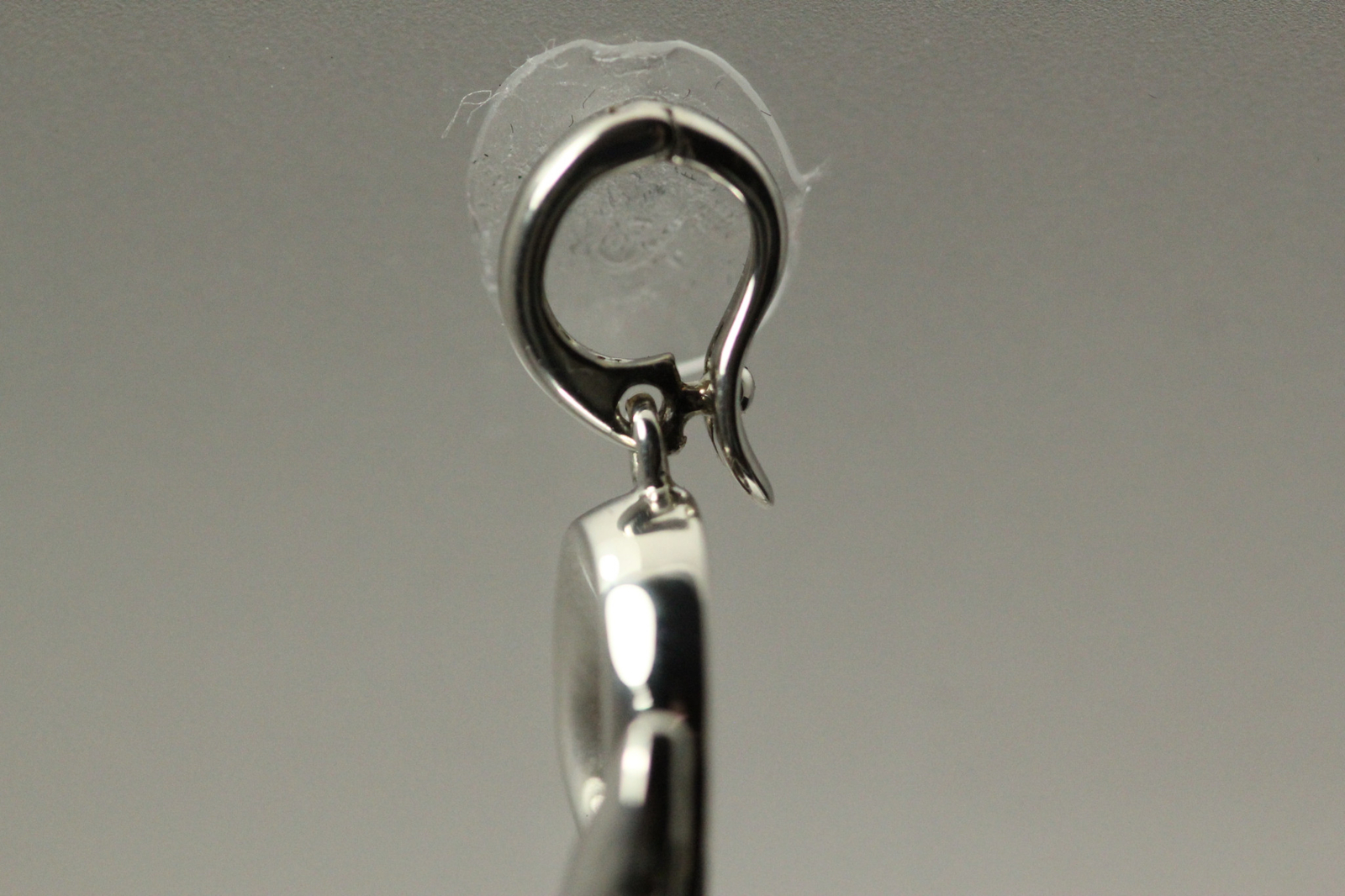 925 Sterling Silver Fancy Letter “G” Pendant Enhancer Bail 3.4 Grams (PEN9399)