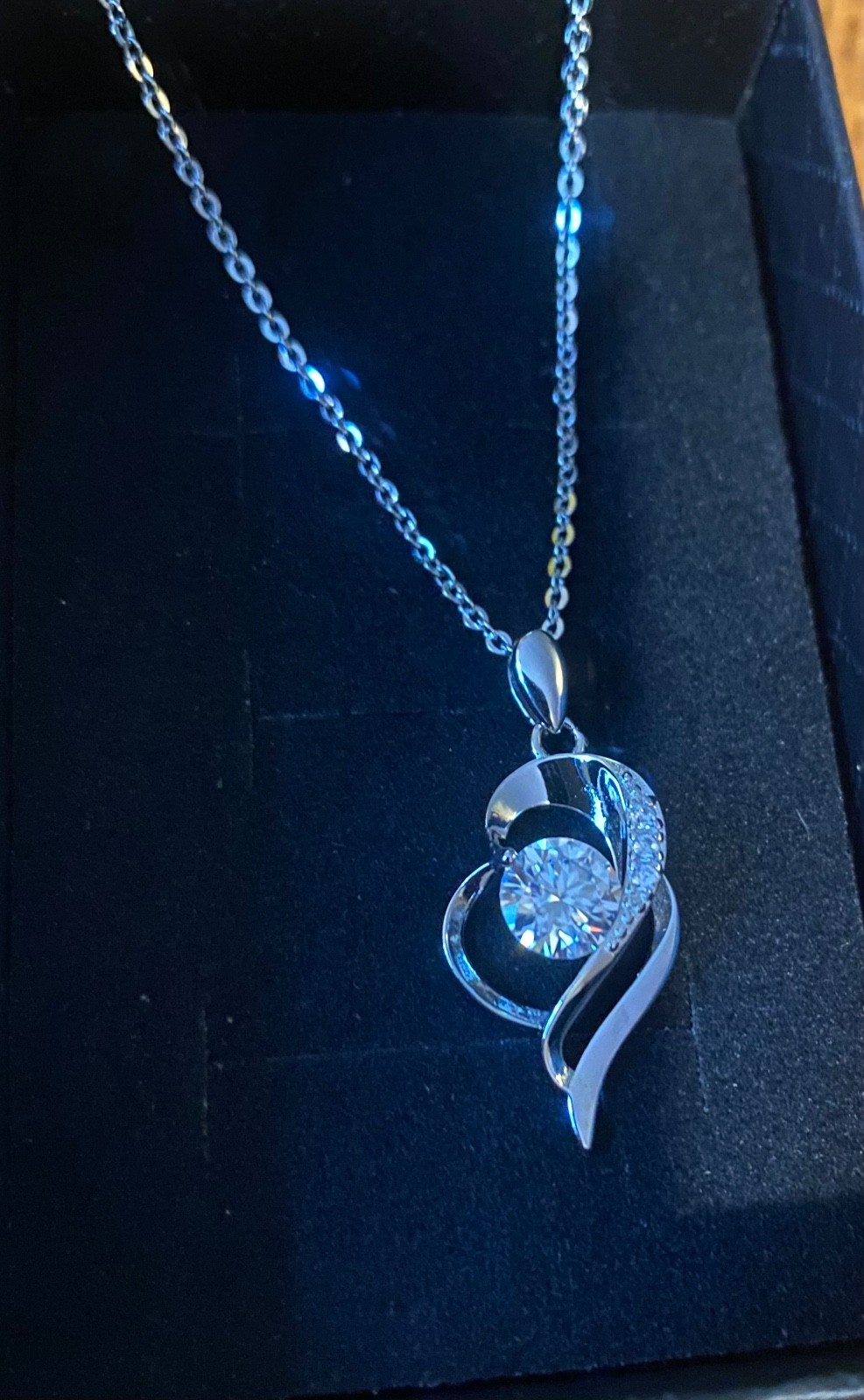 moissanite necklace