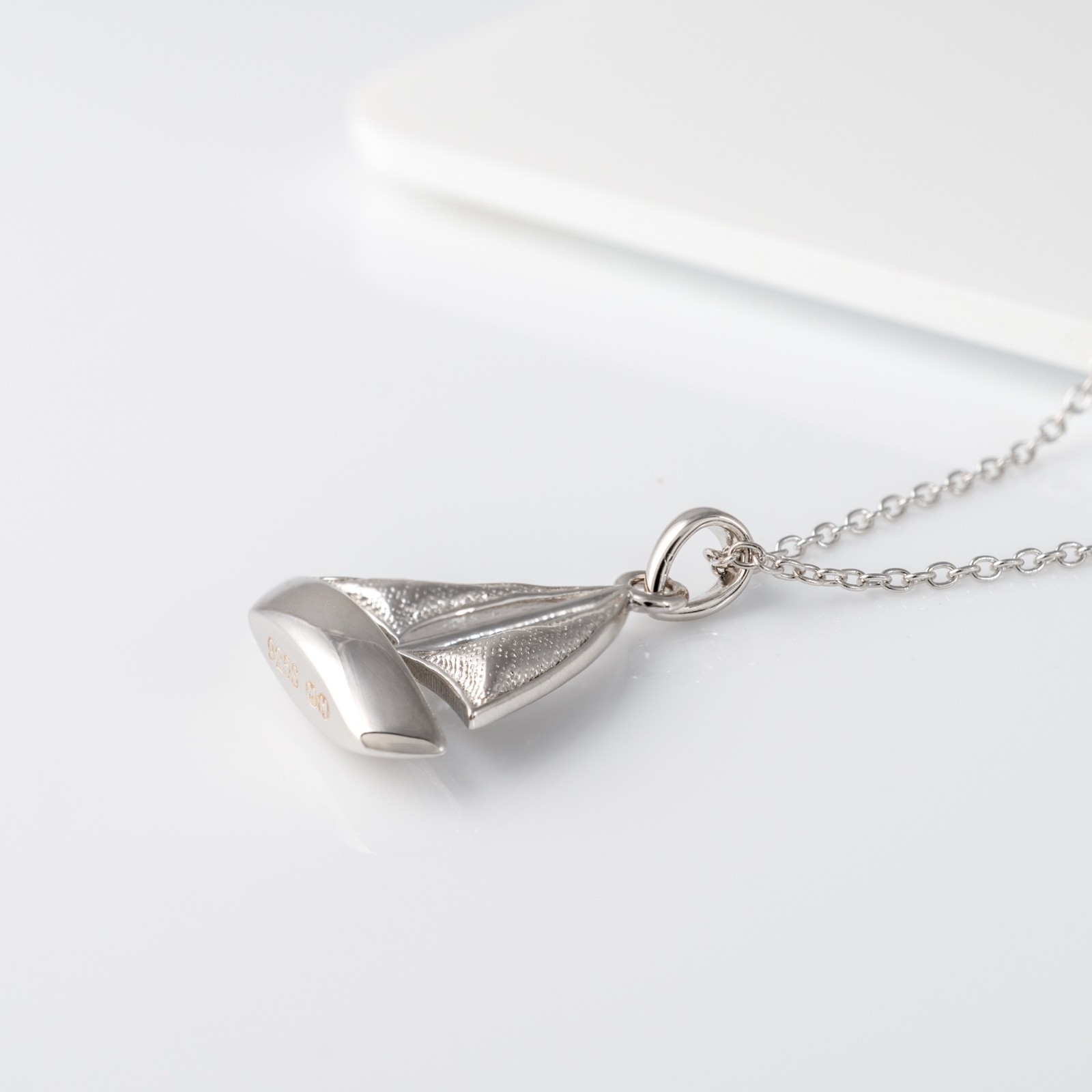 Ocean Jewellery Sail Boat Necklace Sterling Silver Sailing Boat Pendant Gift