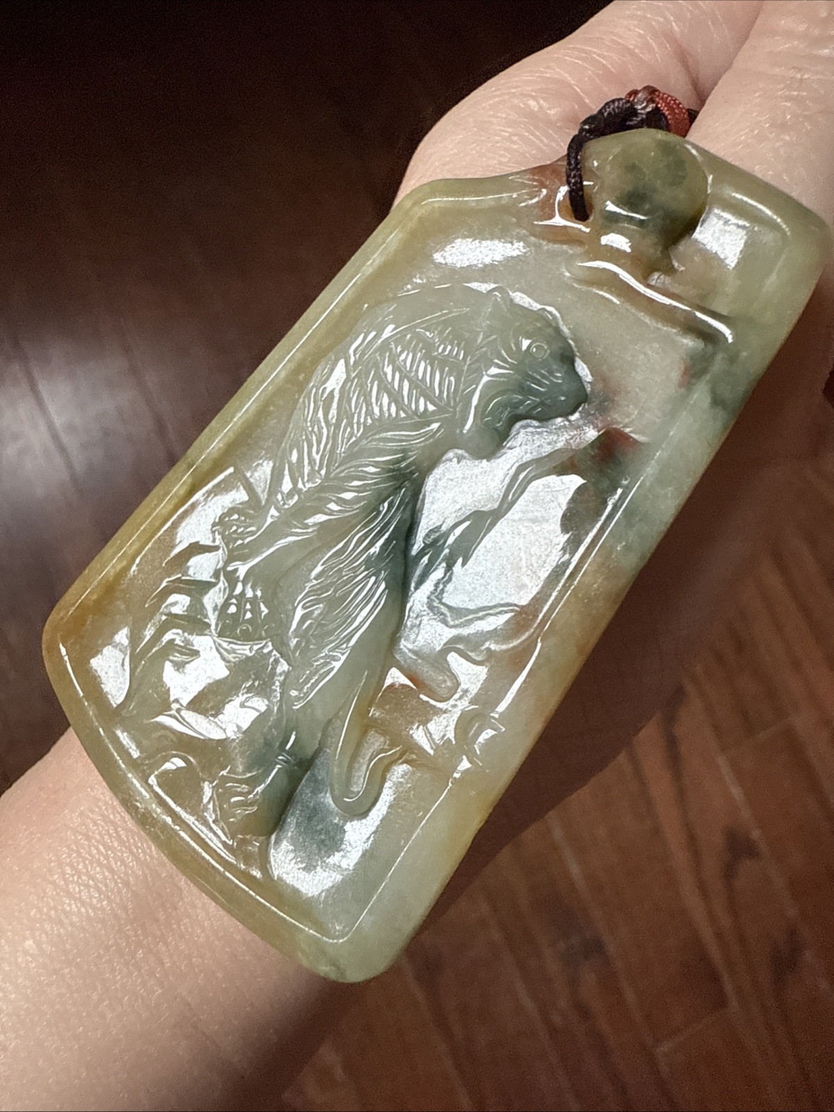 純天然翡翠A貨 untreated Myanmar Grade A Jadeite Jade 老坑冰三彩 上山虎 Tiger