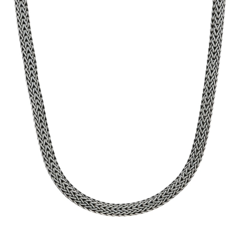 John Hardy Icon 5mm Classic Chain Necklace 18″ – Sterling 925 Wheat