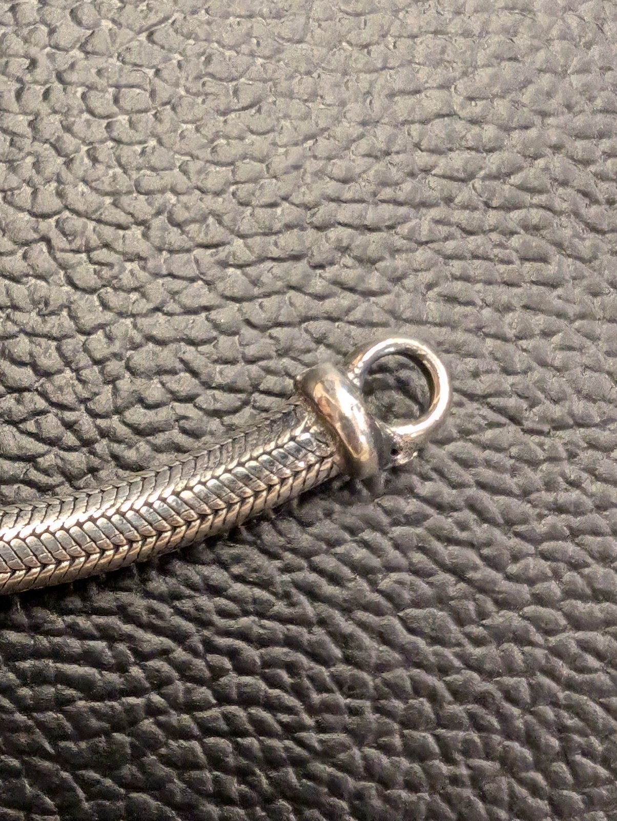 Solid Sterling Silver Round Snake Chain Necklace 5 mm