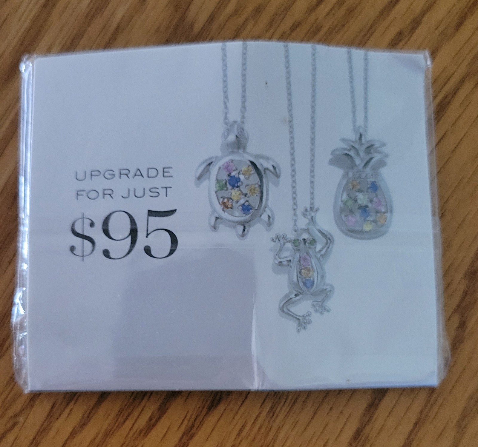 Designer EFFY Necklace w/ Brilliant Palm Tree NIP