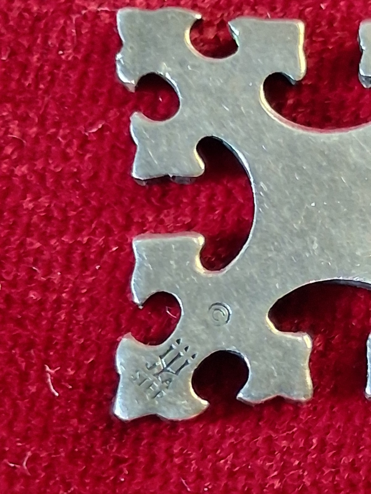 James Avery Trinity Cross Retired Pendant Sterling Silver 925 1″ x .75″