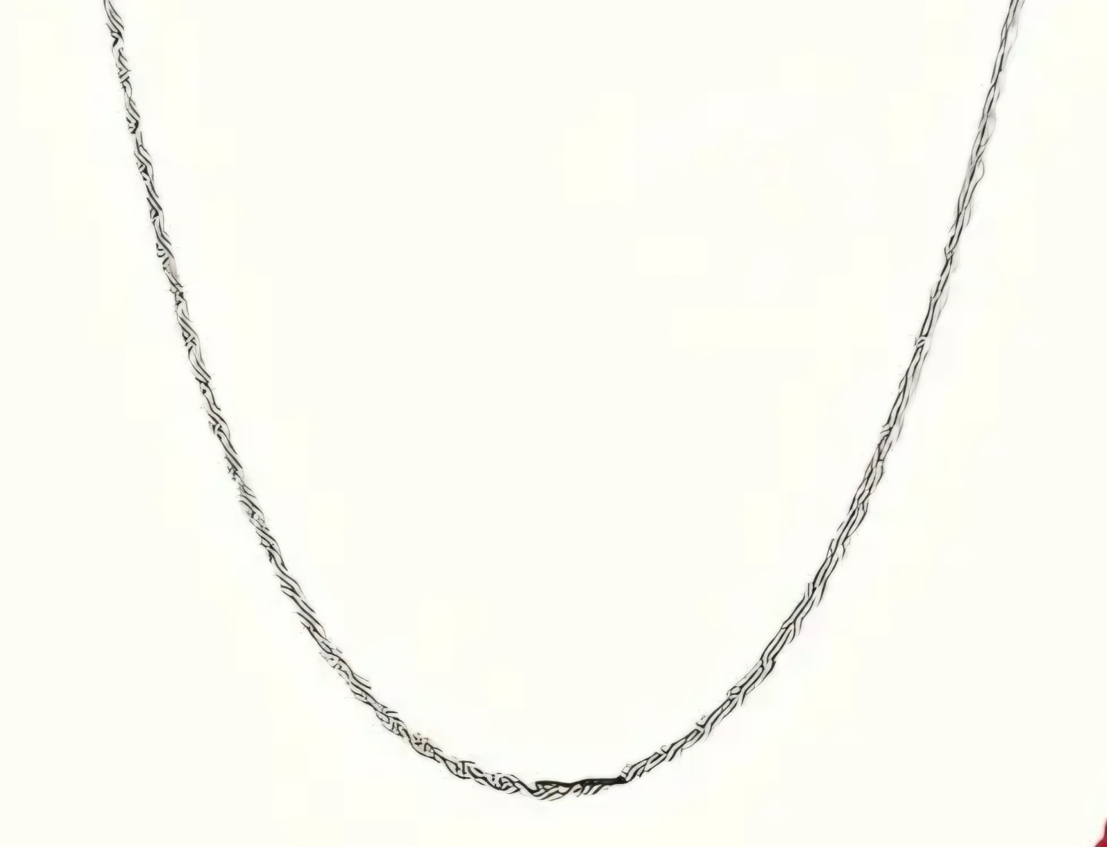 Sterling Silver Rope Chain Necklace 20″ Length Gift Free Ship USA Seller