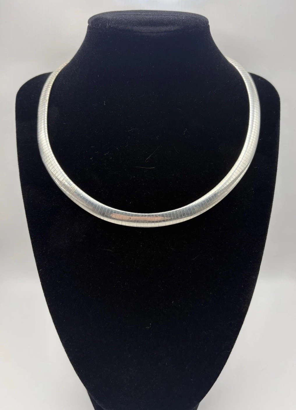Vintage 925 Italy Sterling Silver Snake Chain Necklace 33.9g Thick Herringbone