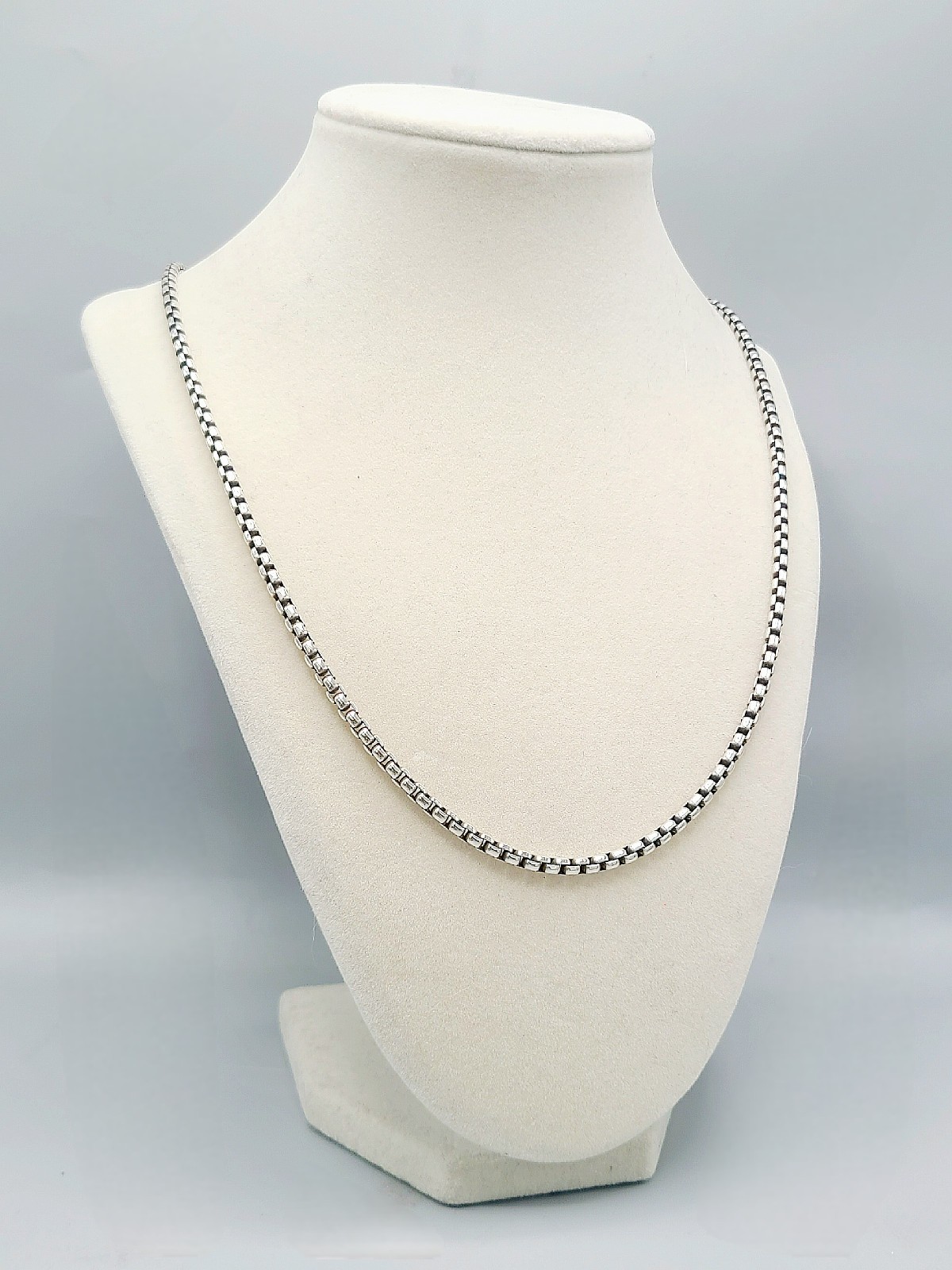 David Yurman Medium Box Chain Necklace – 3.6mm – 26″ – FREE SHIPPING