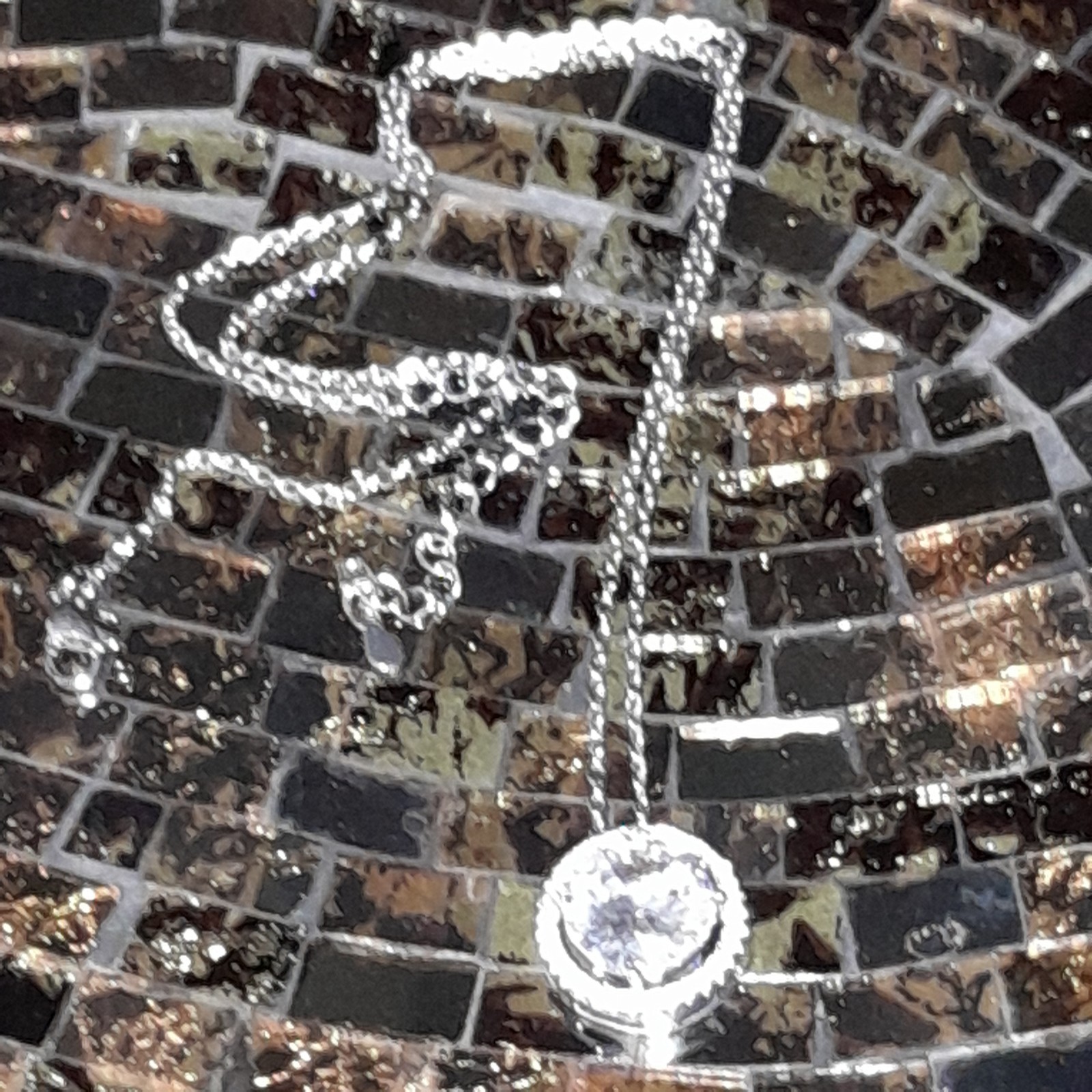 6.0 Ct Pendant Necklace Stunning Brazil Sapphire 925 Sterling Silver 18″ Chain
