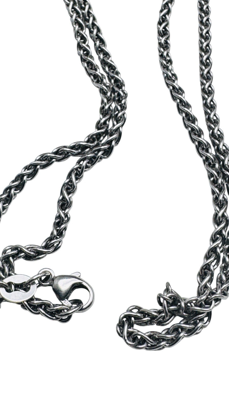James Avery Sterling Silver 925 Wheat Chain Necklace 22″ 2.5mm Nice