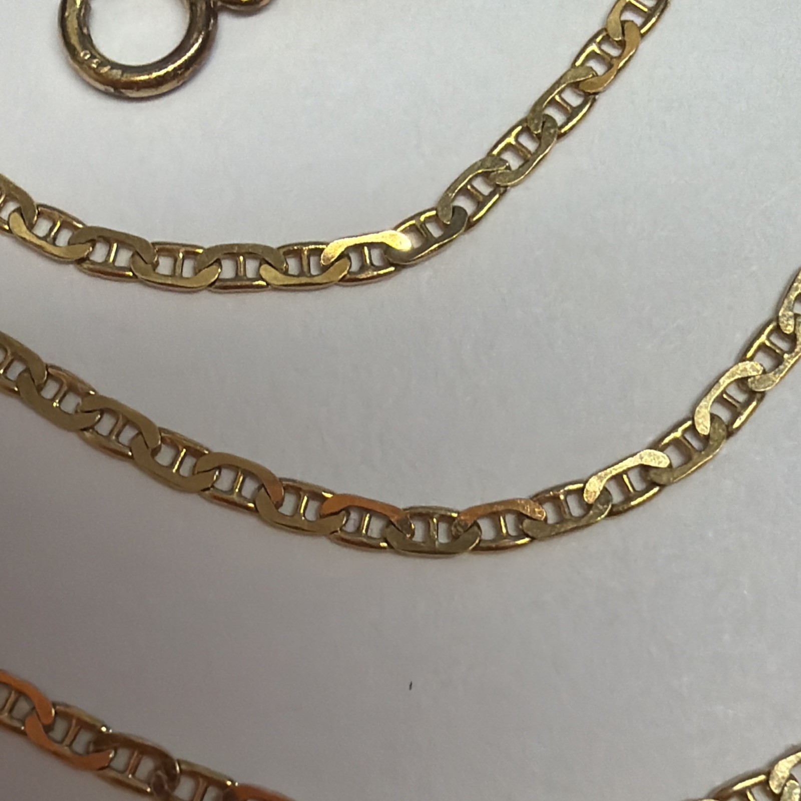 18k MILOR ITALY 2mm Mariner Link Chain 20”