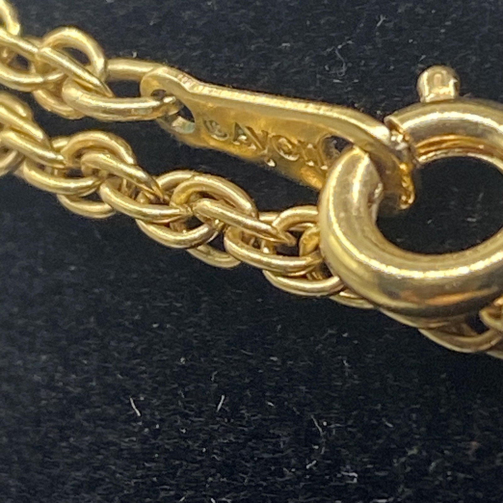 Avon Gold Tone Chain Necklace 32 In Womens Spring Ring Clasp Fashion Jewelry