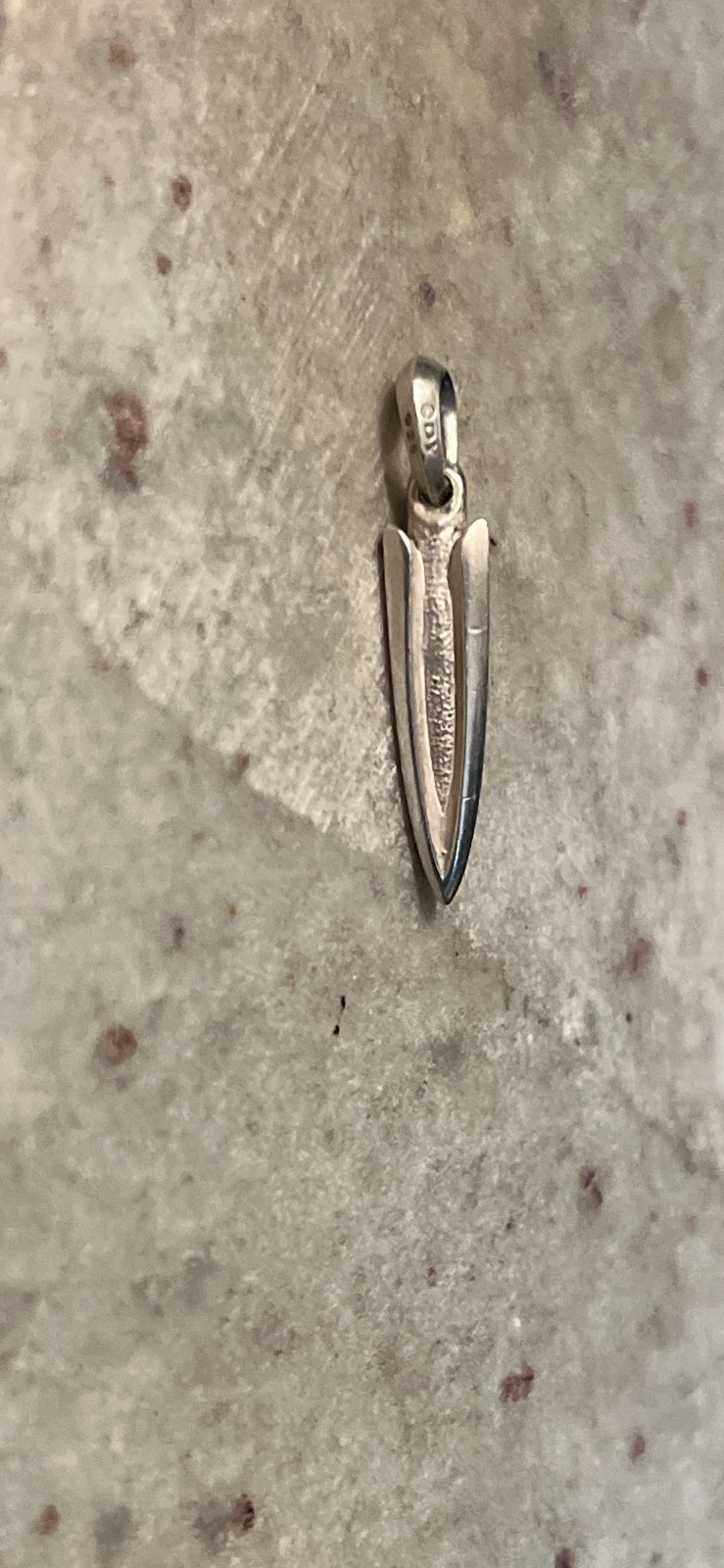 The David Yurman Retired Petrvs Roman Arrowhead Amulet Rare find