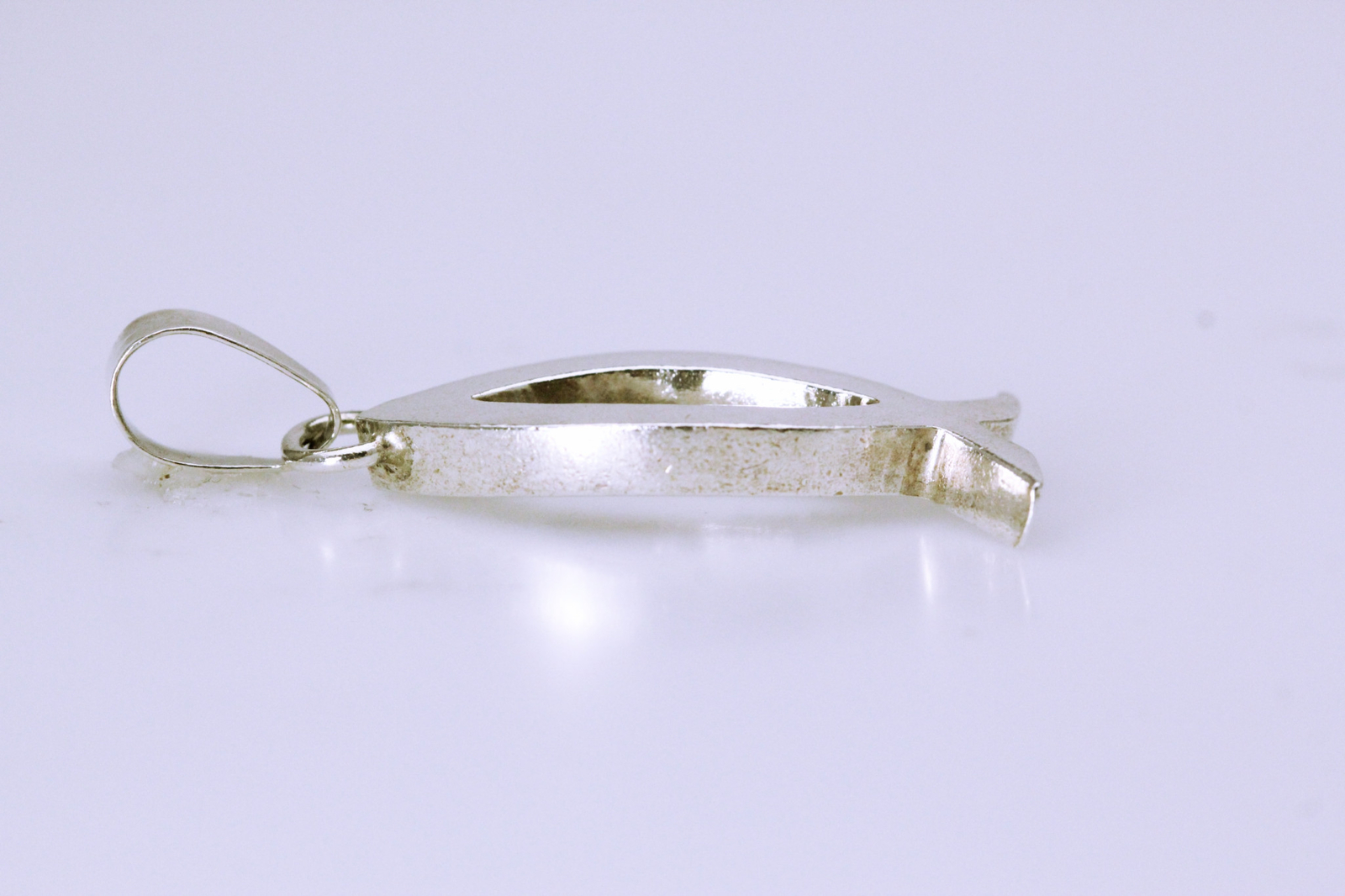 925 Mexico Sterling Silver Ichthys Pendant 8.9 Grams (PEN8038)