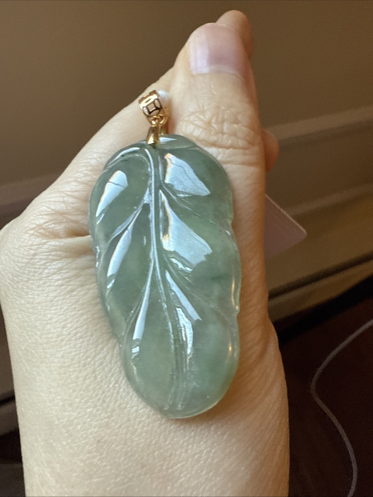 翡翠A貨 untreated Burma Myanmar Grade A Jadeite 老坑冰胶起光大叶子 Certified 种极老 s925